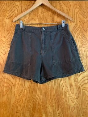 Universal Thread High-Waist Charcoal Utility Shorts